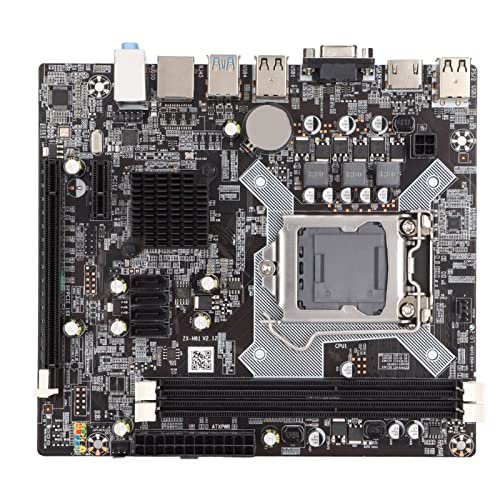 H81 LAG1150 DDR3-Motherboard, für Intel Core Four-Generationen, Integrierte Chip-Soundkarte/Netzwerkkarte/2xDDR3/PCIE 3.0/USB2.0/4xSATA2.0/VGA+HDMI von VBESTLIFE