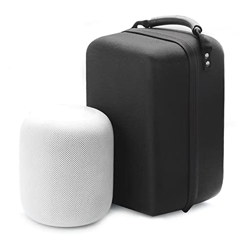 Hartschale für HomePod 1. und 2. Generation, Schützende Hartschale für Bluetooth-Lautsprecher, Tragbare Reise-Tragetasche für HomePod 1. und 2. Generation, Schwarz Hartschale für HomePod 1. und 2. Generation, Schützende Hartschale für Bluetooth-Lautsprecher, Tragbare Reise-Tragetasche für HomePod 1. und 2. Generation, Schwarz von VBESTLIFE