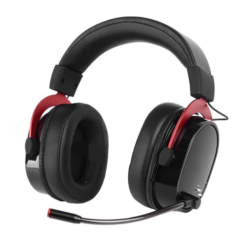 Kabelloses Gaming-Headset mit Mikrofon, Bluetooth 5.0-Stereo-Sound-Gaming-Kopfhörer mit 3,5-mm-Kabelmodus, Bequemer Kopfbügel, für Laptop, Mobilgerät, PC von VBESTLIFE