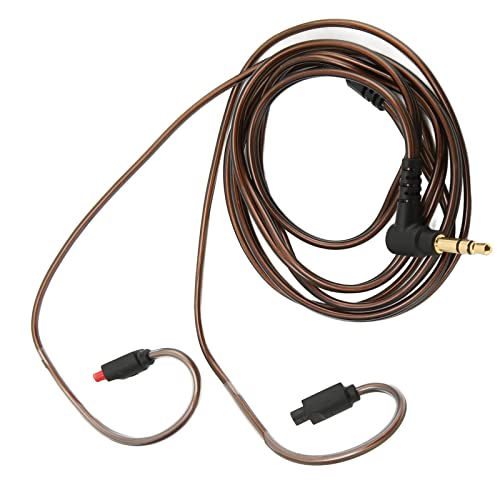 Kopfhörer-Ersatz-Audio-Upgrade-Kabel für ATH IM04 IM03 IM02 IM01 IM50 IM70, Vergoldeter 3,5-mm-Stecker, 1,2 M von VBESTLIFE