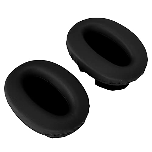 Kopfhörer-Ohrpolster-Abdeckung aus Memory-Schaum, Headset-Polster, Ersatz, für Sony, MDR-1000X WH-1000XM2 Kopfhörer (Schwarz) von VBESTLIFE