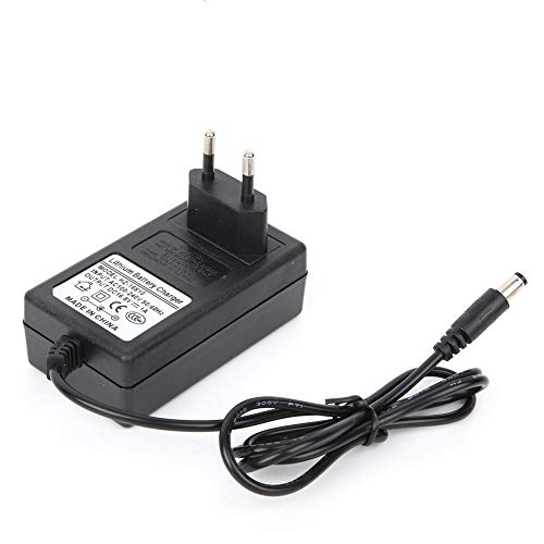 Massagepistolen Adapter 100-240V Tragbares Kunststoff-Ladegerät Adapter Netzteilkabel Kabel-Ladegerät(EU Plug 16.8V) von VBESTLIFE