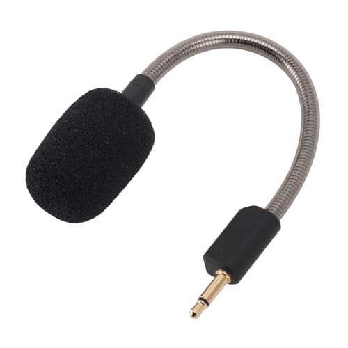 Mikrofon-Ersatz für Razer BlackShark V2/V2 Pro, Gaming-Headset, 3,5 Mm Abnehmbares Boom-Mikrofon mit Geräuschunterdrückung und Schaumstoff von VBESTLIFE