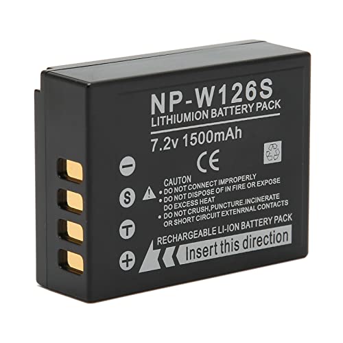 NP W126S 1500 MAh Lithium-Ionen-Kamera-Akku-Ersatz für XS10 XT3 XT30 XT20 XT10 XT2 XA7 XE4 XA5 XT200 100 X100V X100F von VBESTLIFE