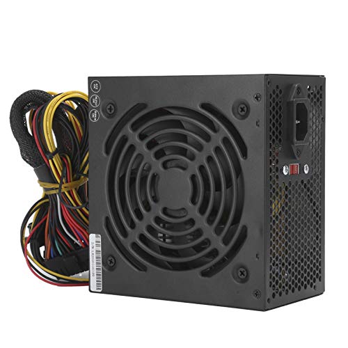Netzteil, Desktop-Computer-Netzteil mit Geringem Energieverbrauch, Schwarzer Lüfter für Desktop-Computer (EU-Stecker 100 bis 240 V) von VBESTLIFE