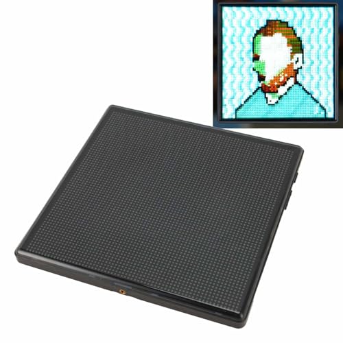 Pixel-Digitalrahmen mit APP-Steuerung, 64 X 64 RGB-DIY-Pixel-LED-Anzeigerahmen für Gaming-Raumdekoration, Social-Media-Fans-Theke Pixel-Digitalrahmen mit APP-Steuerung, 64 X 64 RGB-DIY-Pixel-LED-Anzeigerahmen für Gaming-Raumdekoration, Social-Media-Fans-Theke von VBESTLIFE