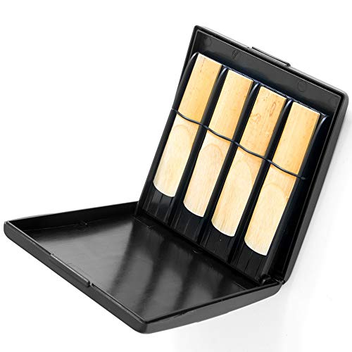 Saxophon Reed Fall, Saxophon Clarinet Reed Case schwarz ABS wasserdicht Storage Box Musikinstrument Zubehör Zubehör Für Musikinstrumente Saxophon Reed Fall, Saxophon Clarinet Reed Case schwarz ABS wasserdicht Storage Box Musikinstrument Zubehör Zubehör Für Musikinstrumente von VBESTLIFE