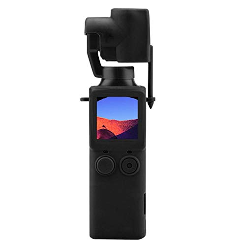 Silikonhülle Schutzhülle Kamerahülle mit Armband, für FIMI Palm, Gimbal Kamera Zubehör(Schwarz) von VBESTLIFE