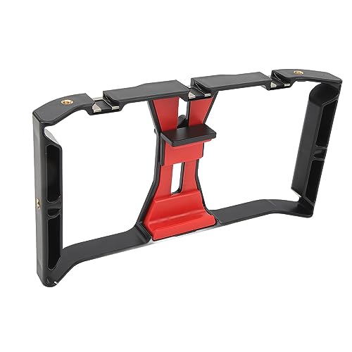 Smartphone-Video-Rig-Griff, Professioneller Telefon-Rig-Stabilisator, Tragbarer Kaninchenkäfig-Video-Stabilisator-Rig, für Vlog-Live-Streaming, Smartphone-Video-Rig-Griff, Professioneller Telefon-Rig-Stabilisator, Tragbarer Kaninchenkäfig-Video-Stabilisator-Rig, für Vlog-Live-Streaming, von VBESTLIFE
