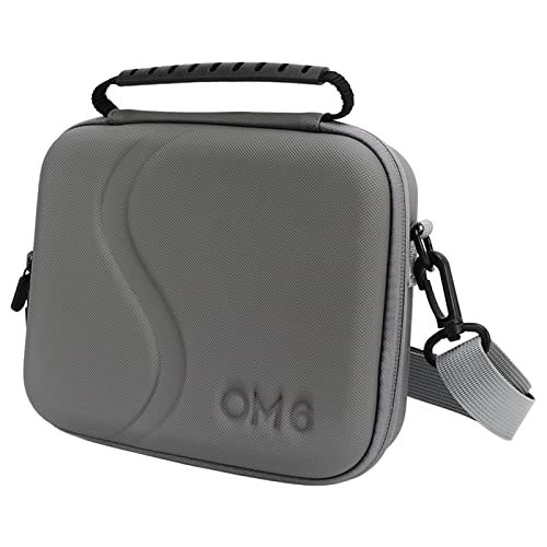 Tasche für Osmo Mobile 6, Tragbare Aufbewahrungstasche aus PU-Leder, Umhängetasche für DJI OM 6, Smartphone-Gimbal-Stabilisator-Zubehör von VBESTLIFE