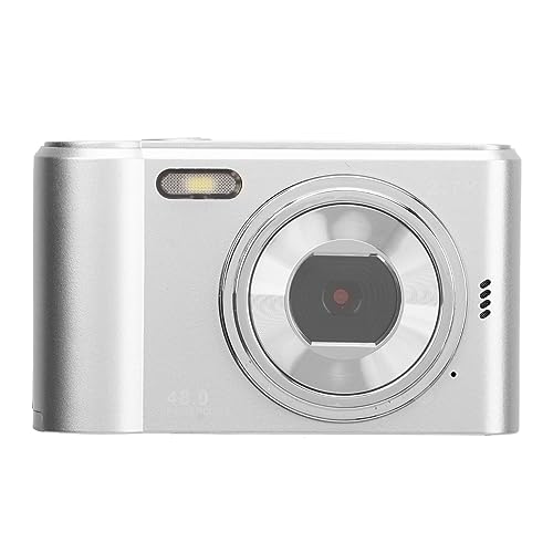 Tragbare Digitalkamera, 44 MP 1080P 16-facher Zoom HD Autofokus -Camcoder, 700 MAh Vlogging-Kamera Reisevideokamera, für Senioren, Studenten, Kinder von VBESTLIFE