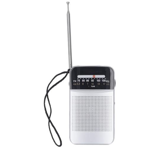 Tragbares AM -FM -Radio mit Lautes Lautsprecher, Kopfhörerbuchse, 2 AA -Batterie für Zuhause, Outdoor und Notfall Tragbares AM -FM -Radio mit Lautes Lautsprecher, Kopfhörerbuchse, 2 AA -Batterie für Zuhause, Outdoor und Notfall von VBESTLIFE