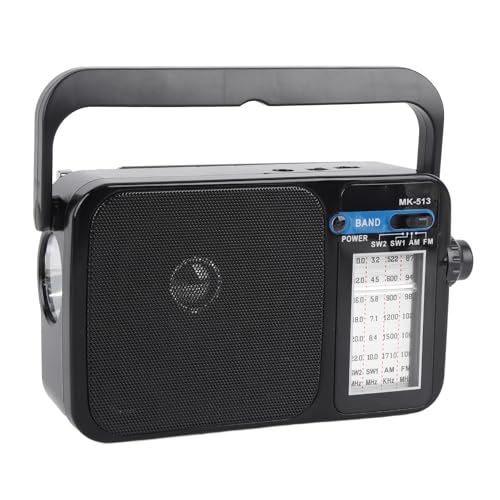 Tragbares Radio AM FM SW, Batterieantriebs Volles Band -Shortwave -Radio mit Lauten Lautsprecher für Innen-, Außen- und Notfallgebrauch Tragbares Radio AM FM SW, Batterieantriebs Volles Band -Shortwave -Radio mit Lauten Lautsprecher für Innen-, Außen- und Notfallgebrauch von VBESTLIFE