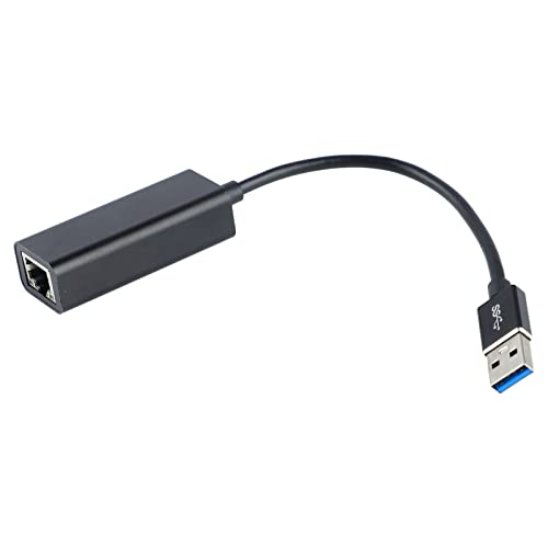 USB-C-auf-Ethernet-Adapter, USB-C-auf-RJ45-Gigabit-Ethernet-Adapter, Gehäuse aus Aluminiumlegierung, RTL8153-Chip, Tragbarer USB-C-Adapter für Laptop von VBESTLIFE