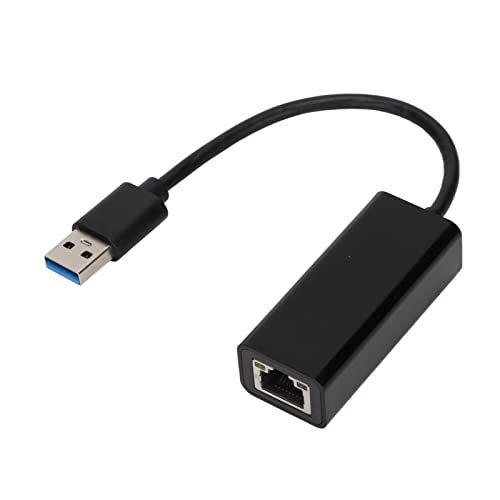 USB-Ethernet-Adapter, USB 3.0 auf RJ45 Gigabit-Ethernet-LAN-Netzwerkadapter, 1000 Mbit/s Kabelgebundener LAN-Netzwerkadapter, Kompatibel für Windows, OSX, Laptop, PC und Mehr von VBESTLIFE