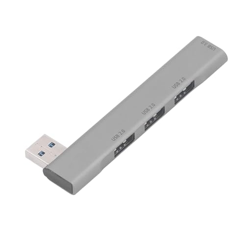 USB-Hub, 4 Anschlüsse, USB-Dockingstation, Multiport-Adapter, 5 Gbit/s, 1 X USB 3.0, 3 X USB 2.0-Splitter mit OTG-Funktion, Kompatibel mit Tastatur, Maus, Mobilem OTG-Adapter von VBESTLIFE