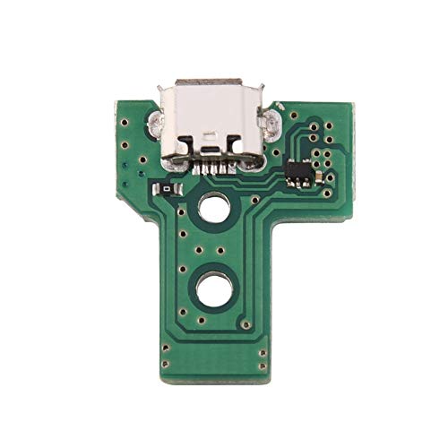 USB-Ladeanschluss-Sockelplatine, JDS-030 Ersatz-USB-Ladeanschluss-Sockelplatine für Sony PS4 3rd Generation Controller von VBESTLIFE