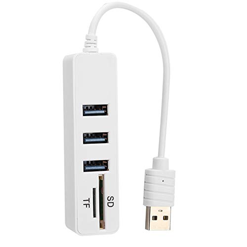 Ultra Slim tragbarer USB-Hub, Mehrzweck-USB-Hub-Kombination, Schnittstellenübertragungsgeschwindigkeit bis zu 480 MBit/s, Unterstützung für xp / 2000 / vista/win von VBESTLIFE