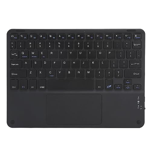 VBESTLIFE 10-Zoll-Bluetooth-Tastatur mit Touchpad-Smartphones für Tablets, Laptops und Desktop-Computer Computer(schwarz) von VBESTLIFE