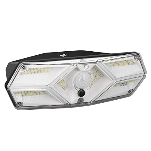 VBESTLIFE 104 LED-Solar-Außenleuchten, 3 Beleuchtungsmodi, Solar-Bewegungssensor-Sicherheitsleuchten, IP5-wasserdichte, Solarbetriebene Wandleuchten für Garten-Patio-Yard-Deck VBESTLIFE 104 LED-Solar-Außenleuchten, 3 Beleuchtungsmodi, Solar-Bewegungssensor-Sicherheitsleuchten, IP5-wasserdichte, Solarbetriebene Wandleuchten für Garten-Patio-Yard-Deck von VBESTLIFE