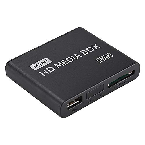 VBESTLIFE 110-240 V Full HD Box Media Player,16 Sprache 1080 P Media Player Box Unterstützung USB MMC RMVB MP3 AVI MKV(EU) von VBESTLIFE