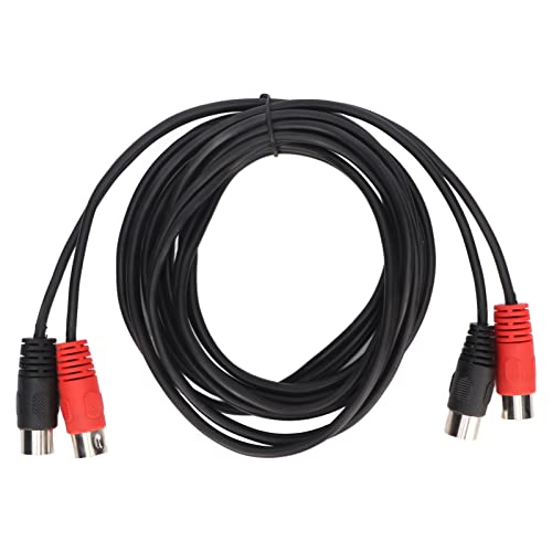 VBESTLIFE 2-DIN-5-poliges Stecker-auf-Stecker-Kabel, Klarer HiFi-Sound, Stabile Übertragung, Breite Anwendung für Fernseher, Überwachungskameras, LED-Leuchten und Mehr, Einfach zu VBESTLIFE 2-DIN-5-poliges Stecker-auf-Stecker-Kabel, Klarer HiFi-Sound, Stabile Übertragung, Breite Anwendung für Fernseher, Überwachungskameras, LED-Leuchten und Mehr, Einfach zu von VBESTLIFE