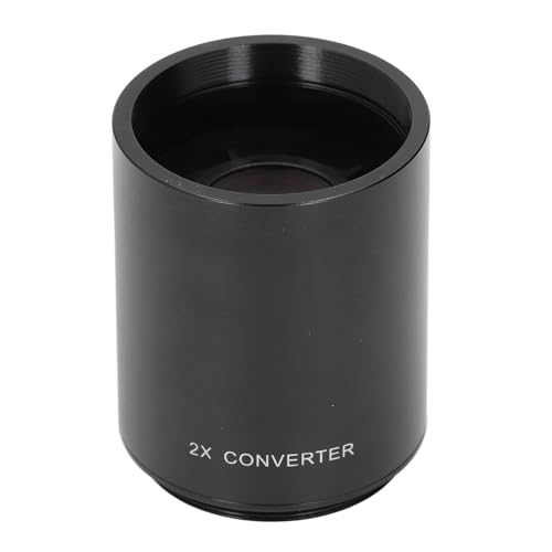 VBESTLIFE 2X Telekonverter, 2X Telekonverter Vergrößerungslinsenkonverter für T-Mount 420-800 Mm 650-1300 Mm 500 Mm 800 Mm 900 Mm Spiegel-Telezoomobjektive von VBESTLIFE