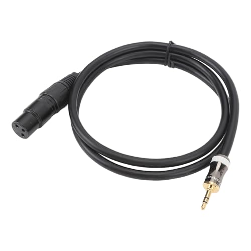 VBESTLIFE 3,5-mm-Stecker auf XLR-Buchse, Unsymmetrisches 3,5-mm-auf-XLR-Kabel 3,3 Fuß, Stecker-auf-Buchse-XLR-auf-1/8-Zoll-Kabel, XLR-auf-3,5-mm-Kabel, 1/8-auf-XLR-Kabel VBESTLIFE 3,5-mm-Stecker auf XLR-Buchse, Unsymmetrisches 3,5-mm-auf-XLR-Kabel 3,3 Fuß, Stecker-auf-Buchse-XLR-auf-1/8-Zoll-Kabel, XLR-auf-3,5-mm-Kabel, 1/8-auf-XLR-Kabel von VBESTLIFE