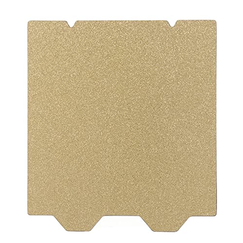 VBESTLIFE 3D-Drucker-Bauplatte, Doppelseitige Kohlefaser-strukturierte Pulverstahlplatte, Ersatz für Vorn 0, für Vorn V0.1, 120 X 120 Mm (PET-Stahlplatte) von VBESTLIFE