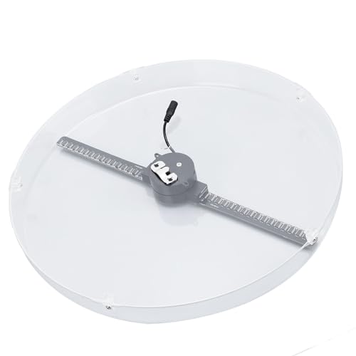 VBESTLIFE 3D-holografischer Ventilator, 256 LEDs, 3D-holografischer Ventilator mit App für 3D-Kreis und 8G-Speicherkarte, HD-LED, 2000 X 224 Auflösung, Tisch-LED-Deckenleuchte für VBESTLIFE 3D-holografischer Ventilator, 256 LEDs, 3D-holografischer Ventilator mit App für 3D-Kreis und 8G-Speicherkarte, HD-LED, 2000 X 224 Auflösung, Tisch-LED-Deckenleuchte für von VBESTLIFE