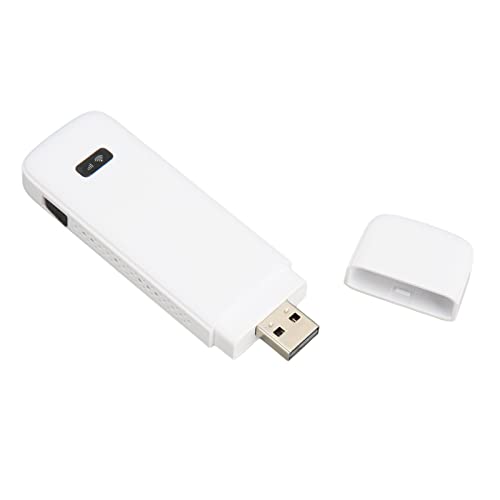 VBESTLIFE 4G-WLAN-Modem, 150 Mbit/s 4G LTE USB Mobiles WLAN mit SIM-Kartensteckplatz, SIM-WLAN-Dongle-Unterstützung für 10 Benutzer, WLAN-Router, B1 B3 B5 B7 B8 B20 von VBESTLIFE