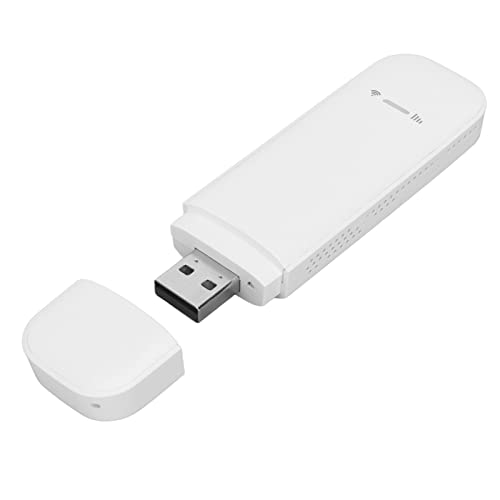 VBESTLIFE 4G-WLAN-Modem, Mobiler 4G-LTE-USB-WLAN-Router mit SIM-Kartensteckplatz, SIM-WLAN-Dongle-Unterstützung für 10 Benutzer, Tragbarer Reise-Hotspot von VBESTLIFE