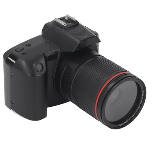 4K-Digitalkamera für Fotografie, Verbesserte 64-MP-Vlogging-Kamera mit SD-Karte, Filtern und Dual-Kamera, Kompakte Reisekamera mit 16-fachem Digitalzoom, 3-Zoll-Bildschirm (128G) von VBESTLIFE