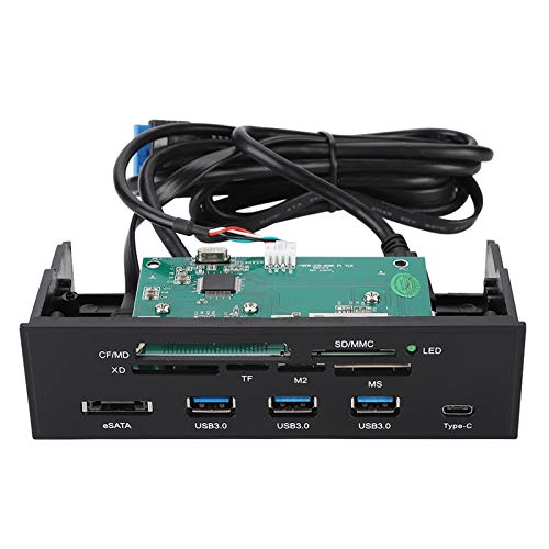 VBESTLIFE 5.25inches Multifunktions interne Kartenleser,Dashboard PC Frontplatte,unterstützt M2, MSO, SD, MS, XD, 64G CF Karte VBESTLIFE 5.25inches Multifunktions interne Kartenleser,Dashboard PC Frontplatte,unterstützt M2, MSO, SD, MS, XD, 64G CF Karte von VBESTLIFE