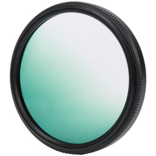 VBESTLIFE 52-mm-Objektiv-Verlaufsfilter für Canon/Nikon/Sony/Olympus/Fuji-Kamerafilter, Optisches Glasmaterial, Sonnenaufgang, Sonnenuntergang, Landschaftsaufnahmen(Grün) von VBESTLIFE