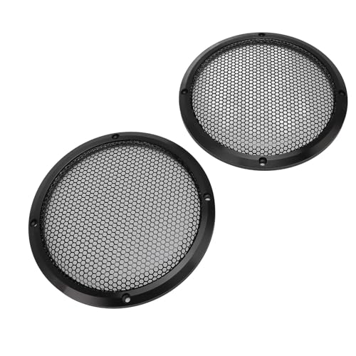VBESTLIFE 6,65-Zoll-Metallgitter-Abdeckung für Runde Lautsprechergitter, Universelle Lautsprechergitter für die Montage von Autolautsprechern, Heim-Audio, Netz-Subwoofer-Grill-Hornschutz VBESTLIFE 6,65-Zoll-Metallgitter-Abdeckung für Runde Lautsprechergitter, Universelle Lautsprechergitter für die Montage von Autolautsprechern, Heim-Audio, Netz-Subwoofer-Grill-Hornschutz von VBESTLIFE