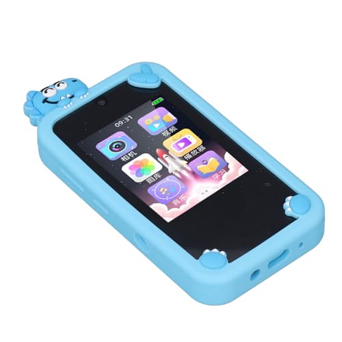 96MP 1080P Digitalkamera, Touchscreen-Doppelobjektivkamera mit MP3-MP4-Player-Funktion, Tragbare Wildkamera Zum Erkunden, Lernen, Geeignet für Tragbare Spielzeuge von VBESTLIFE