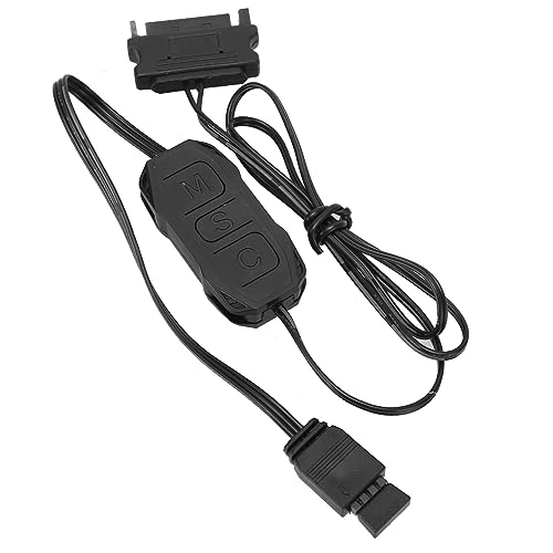 ARGB-PC-Lüfter-Controller-Kit für Gehäuselüfter, PC-ARGB-LED-Streifen, Computer-ARGB-Lüfter, 5V 3Pin, SATA-Stromversorgung, Computer-ARGB-Lüfter-Hub-Steuerung für ARGB-PC-Lüfter-Controller-Kit für Gehäuselüfter, PC-ARGB-LED-Streifen, Computer-ARGB-Lüfter, 5V 3Pin, SATA-Stromversorgung, Computer-ARGB-Lüfter-Hub-Steuerung für von VBESTLIFE