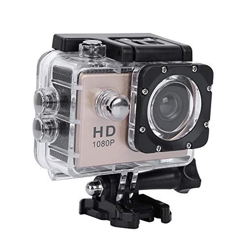 VBESTLIFE Action-Kamera, wasserdicht, für Sport, Ultra-HD-Kamera mit 5,8 cm (2 Zoll), Display 1080P, ausgestattet mit Weitwinkel-Objektiv, 140 °, Unterstützung unter Wasser bis zu 30 m, für den von VBESTLIFE