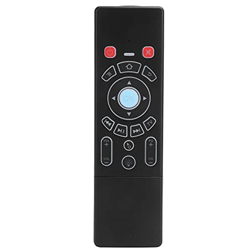 Air Remote Mouse, Fernbedienungstastatur mit Hintergrundbeleuchtung und Signalempfänger für PC für Projektor für Box (Standard-Typ) von VBESTLIFE