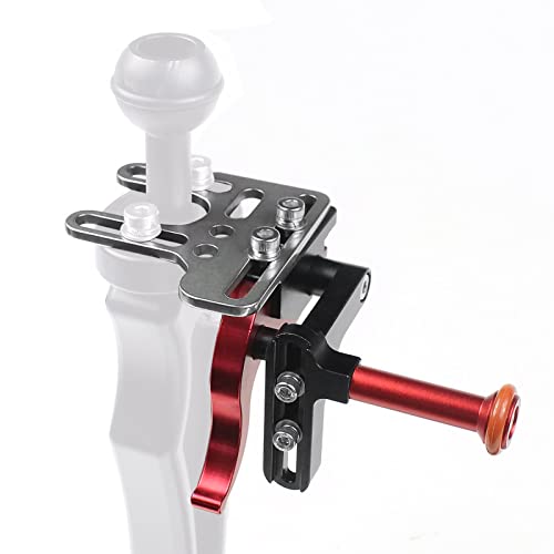 VBESTLIFE Aluminiumlegierung Tray Stabilisator Einstellbarer Auslöser Auslöser Verlängerungshebel Universal für Tauchen DSLR-Kamera VBESTLIFE Aluminiumlegierung Tray Stabilisator Einstellbarer Auslöser Auslöser Verlängerungshebel Universal für Tauchen DSLR-Kamera von VBESTLIFE