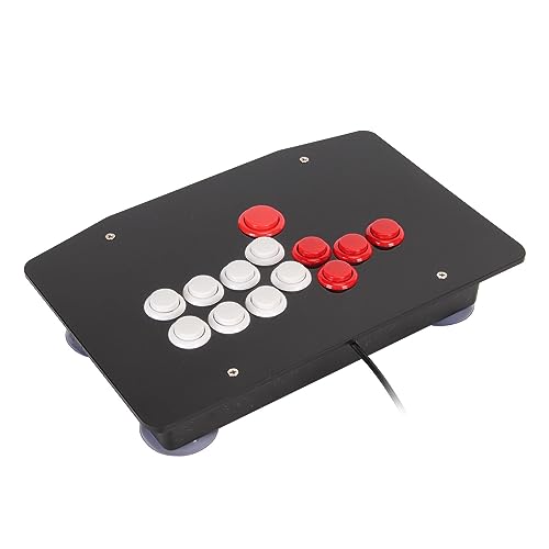 VBESTLIFE Arcade Fight Stick, Fight Stick Game Controller Joystick mit USB-Anschluss, für PC-Emulator, für STEAM Game Center, für Android-Geräte, für Switch usw. von VBESTLIFE