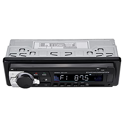 VBESTLIFE Auto-MP3-Player, HiFi verlustfreie Musik Einzelspindel Auto-Speicherkarte Bluetooth MP3-Radio-Player mit AUX Audio In von VBESTLIFE