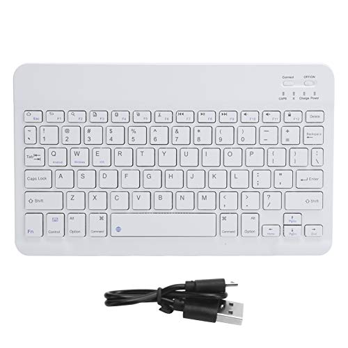 VBESTLIFE Bluetooth-Tastatur, 13 Zoll, 78-Tasten, ABS, tragbare Tastatur, für Tablet-Computer, schnell, leise von VBESTLIFE