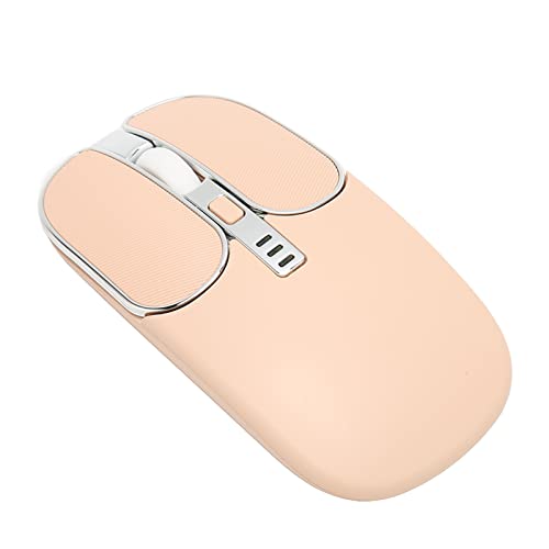 VBESTLIFE Bluetooth Wireless Mouse, Bluetooth 5.0 2.4G Wireless Portable Silent Optical Mouse mit 3 Level DPI für Laptop, Handys, Tablets von VBESTLIFE