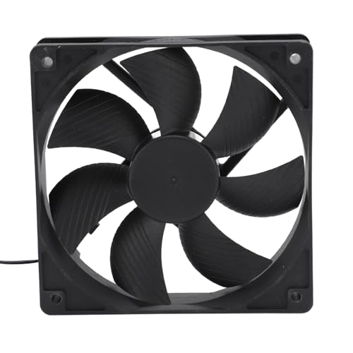 Computergehäuselüfter, 120 Mm Doppelkugel-Gehäuselüfter mit Hydraulischem Lager, Geräuscharm, 12 V 2-polig, Lüftergeschwindigkeit 3000 U/min, für Ant-Mining-Gehäuse, Gaming-PCs von VBESTLIFE