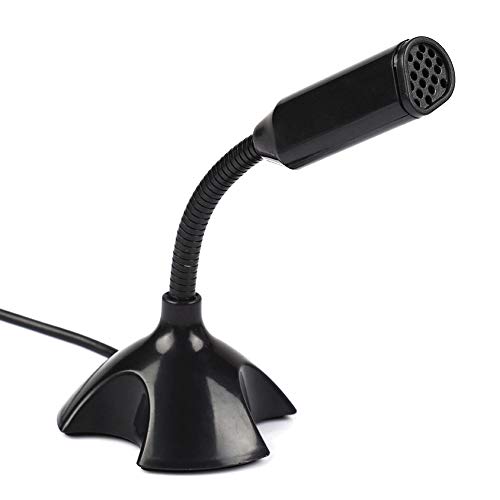 VBESTLIFE Desktop Stand Mic Kondensator USB 2.0 Flexibles Mikrofon für PC Laptop für Online-Chatten, Aufzeichnen, Spielen von VBESTLIFE