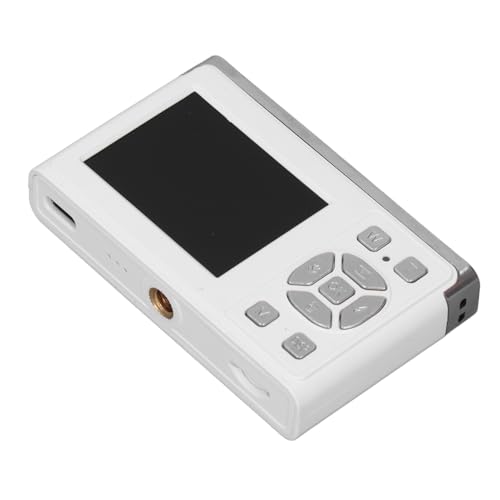 Digitalkamera, Autofokus HD 1080P Vlogging-Kamera, 50 MP 16-Fach Digitalzoom-Digitalkamera, Tragbare Kompakte Point-Shoot-Kamera für Jugendliche, Erwachsene, Anfänger (White) von VBESTLIFE