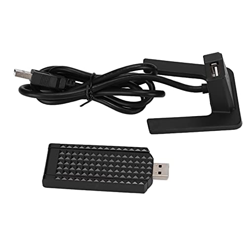 VBESTLIFE Drahtlose WiFi-Netzwerkkarte, Dualband 600Mbps WiFi-Netzwerkmodul-Adapter WiFi-Karte mit externer drehbarer Antenne, für Laptop-Desktop von VBESTLIFE