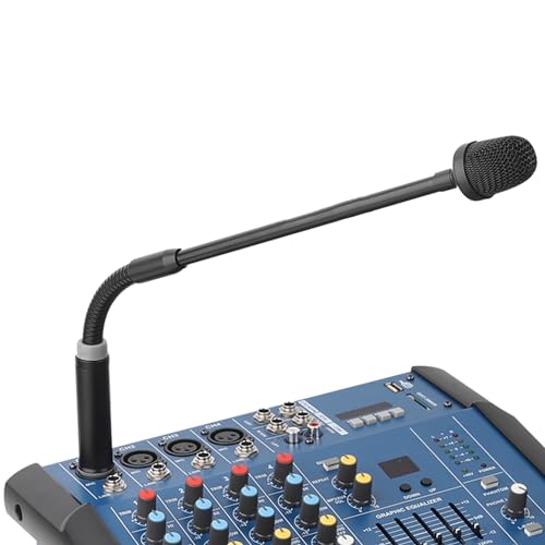 VBESTLIFE Dynamisches Schwanenhalsmikrofon, Professionelles Dynamisches DJ-Mikrofon für Mixer, Spezielles Disc-Shouting-Mikrofon, KTV-Bar, Schwanenhals-DJ-Mikrofon von VBESTLIFE